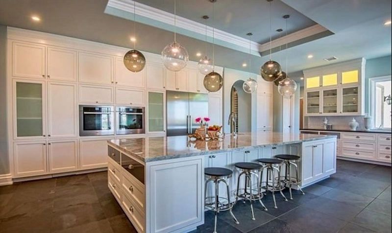 Kitchen of Jake Paul's House